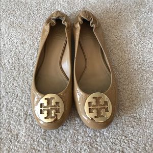 Tory Burch nude flats